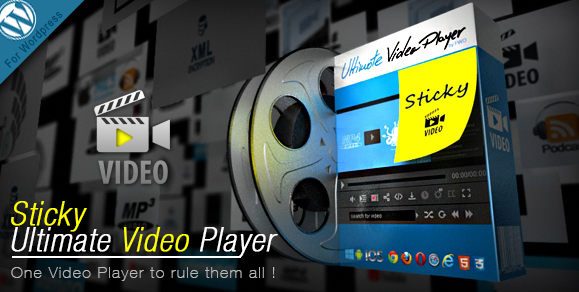 Sticky Ultimate Video Player Wordpress Plugin
