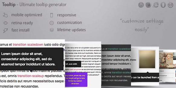 WordPress Tooltip Ultimate - Customisable Tooltip