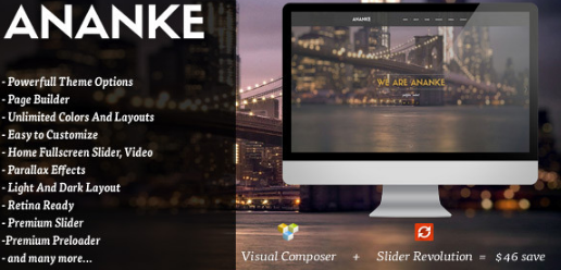 Product Image - Ananke – One Page Parallax WordPress Theme 3.9.10 Product Image - Ananke – One Page Parallax WordPress Theme 3.9.10