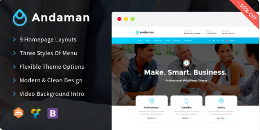 Andaman - Creative & Business WordPress Theme