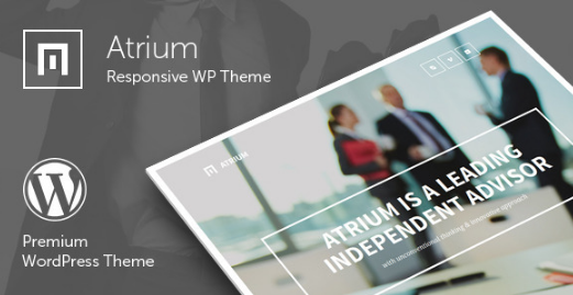 Atrium - Finance Consulting WordPress Theme