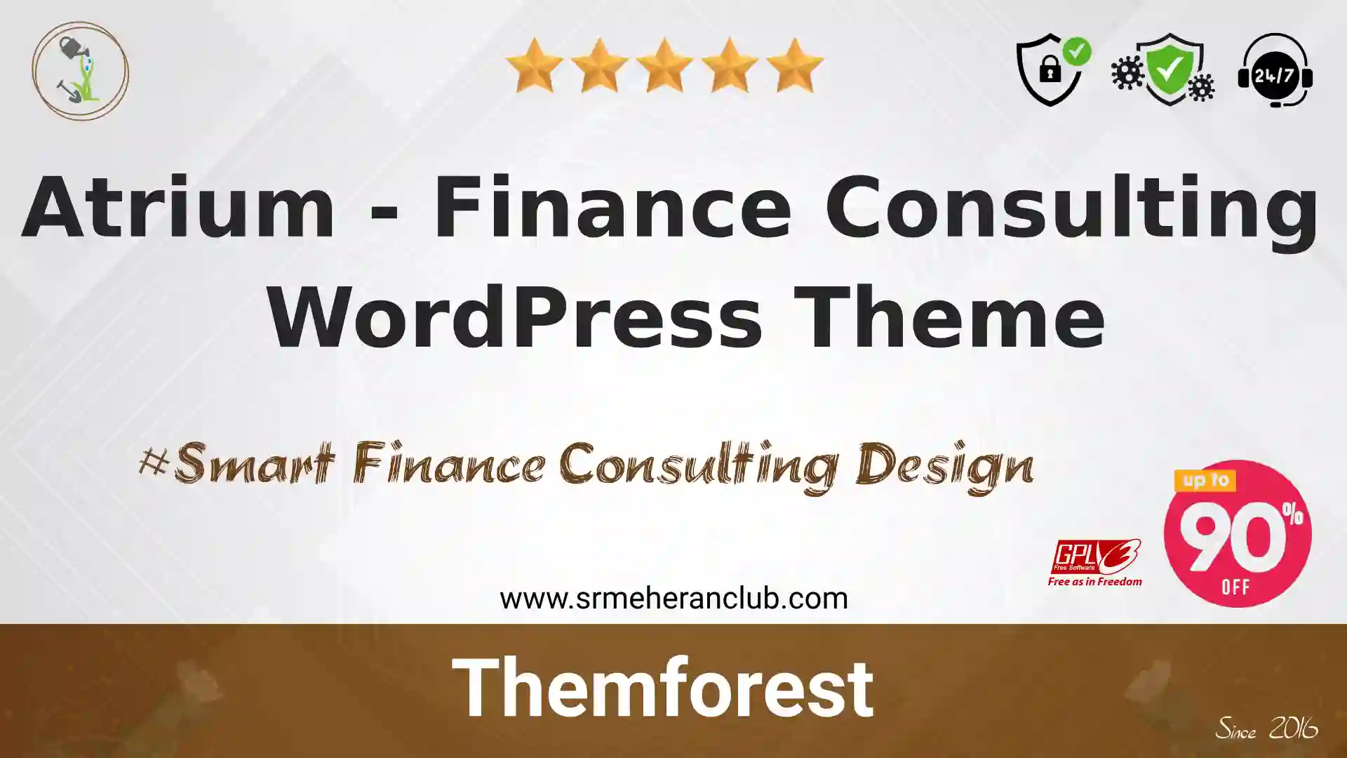 Atrium – Finance Consulting WordPress Theme — Theme by Themeforest
