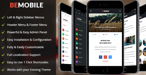 Product Image - Be Mobile | Mobile WordPress Theme (WooCommerce)