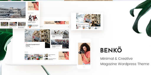 Benko - Creative Magazine WordPress Theme