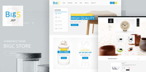 Big Shop - Furniture RTL Responsive WooCommerce