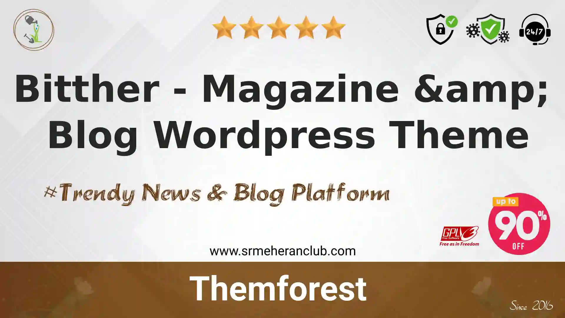 Bitther – Magazine & Blog WordPress Theme — Theme by Themeforest