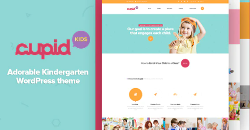 CUPID - Adorable Kindergarten WordPress Theme 1.4
