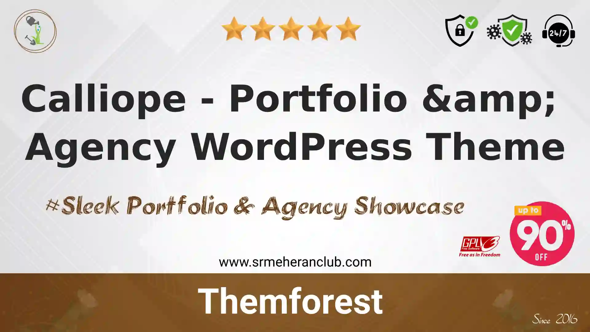 Calliope – Portfolio & Agency WordPress Theme — Theme by Themeforest