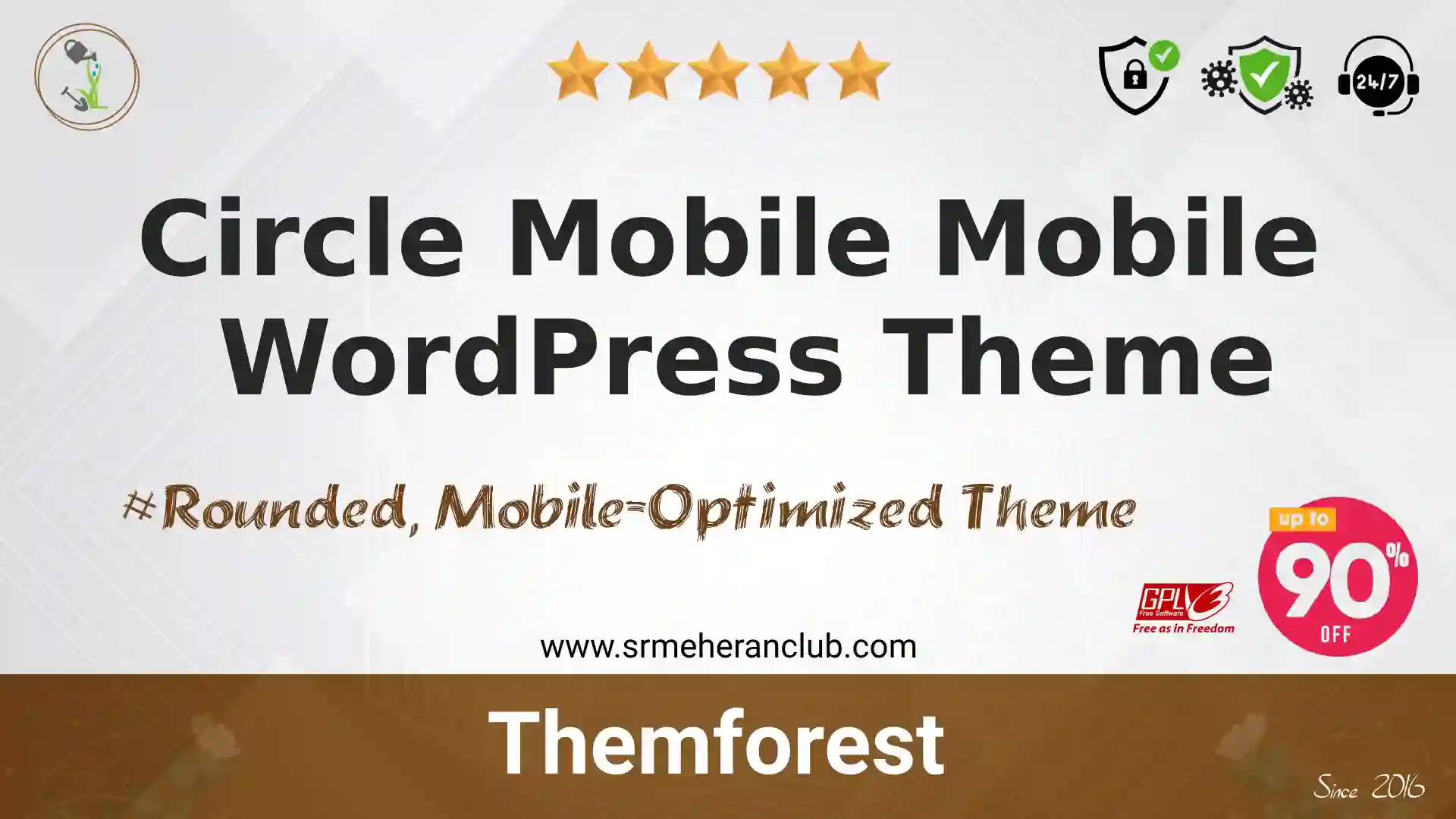 Circle Mobile Mobile WordPress Theme — Theme by Themeforest