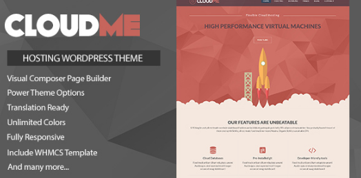 Cloudme Host - WordPress Hosting Theme