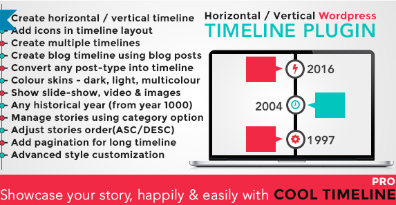 Product Image - Cool Timeline Pro – WordPress Timeline Plugin 2.2.0 Product Image - Cool Timeline Pro – WordPress Timeline Plugin 2.2.0
