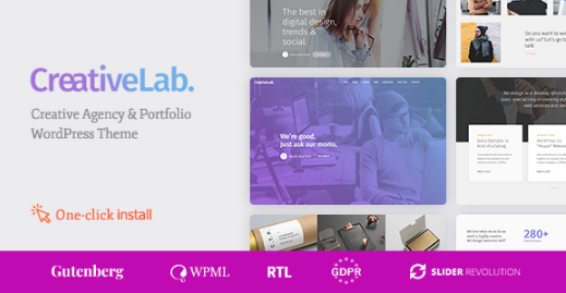 Creative Lab - Creative Studio & Agency Portfolio