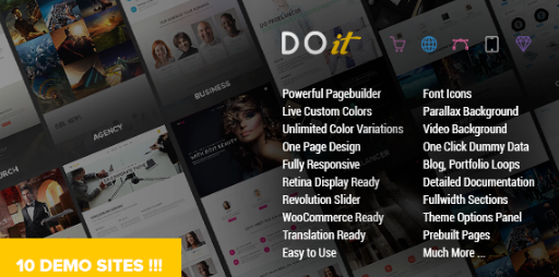 DOIT - Creative Agency MultiPurpose Theme