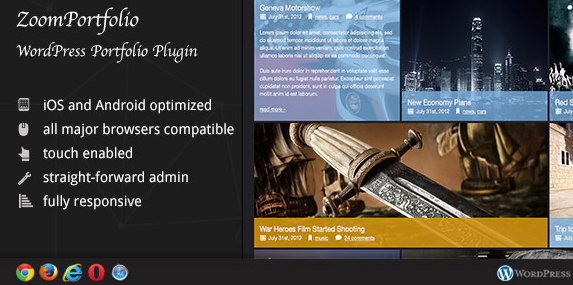 DZS ZoomFolio – WordPress Portfolio