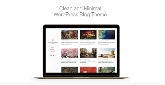 East - Clean & Minimal WordPress Blog Theme