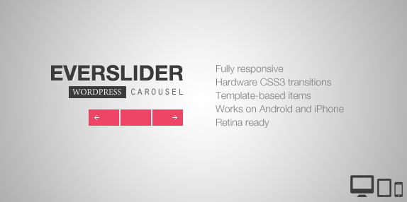 Everslider – Responsive WordPress Carousel Plugin