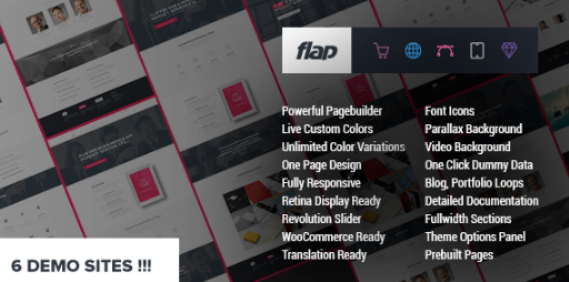 FLAP - Corporate Business WordPress Theme