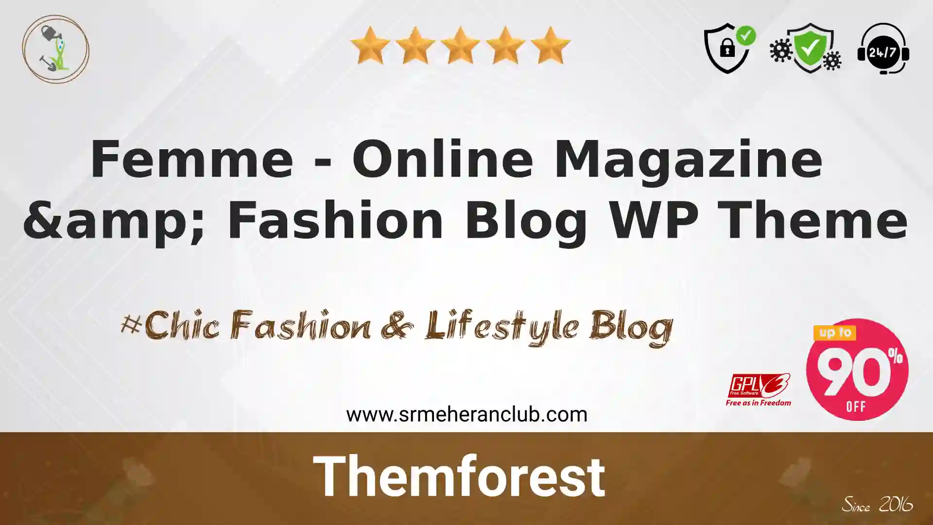 Femme – Online Magazine & Fashion Blog WP Theme — Theme by Themeforest