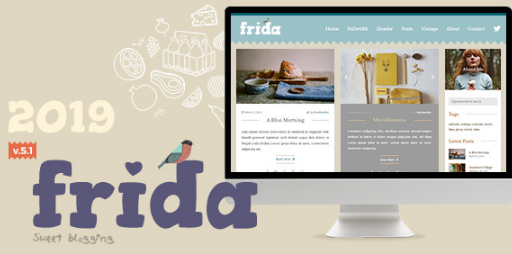 Frida - A Sweet & Classic Blog Theme