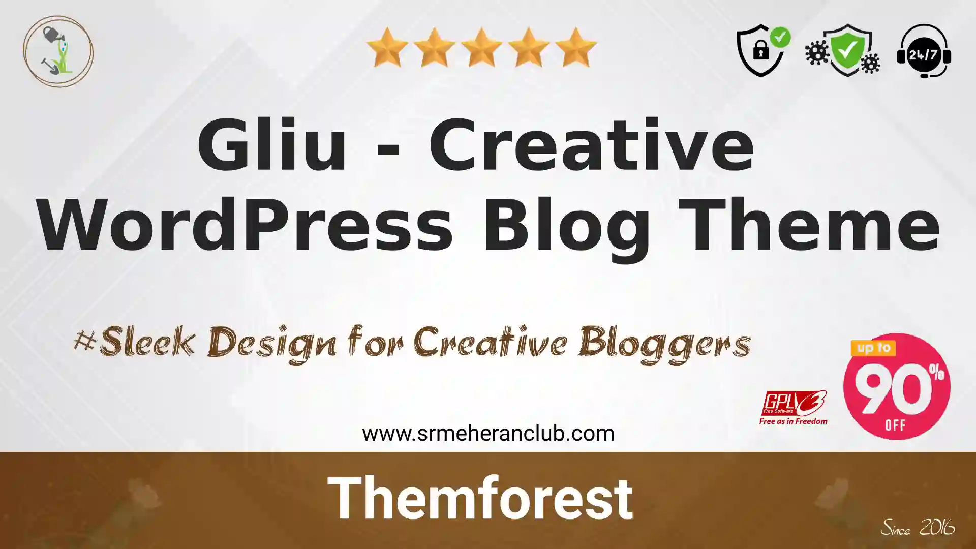 Gliu – Creative WordPress Blog Theme — Theme by Themeforest