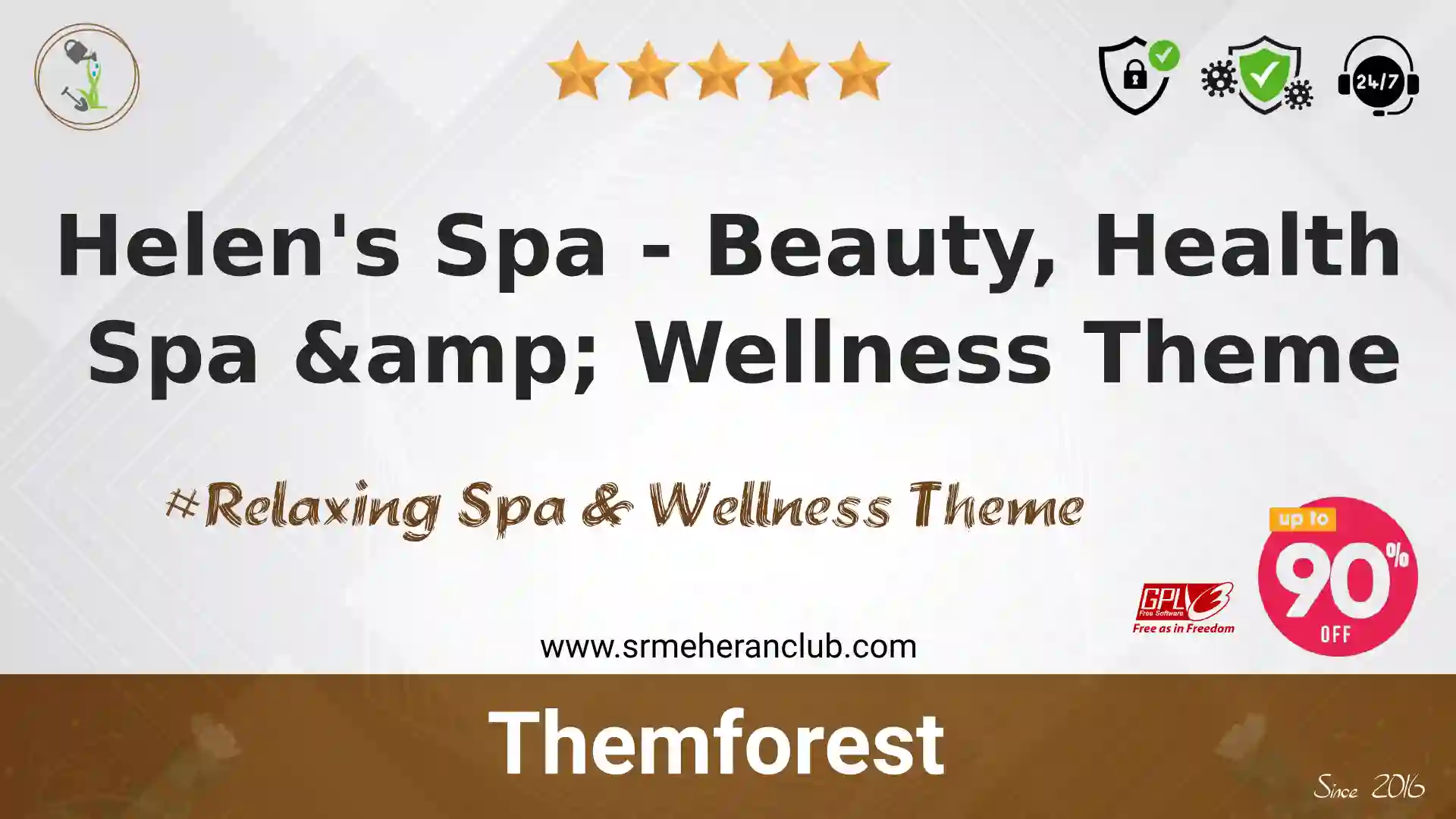 Helen’s Spa – Beauty, Health Spa & Wellness Theme