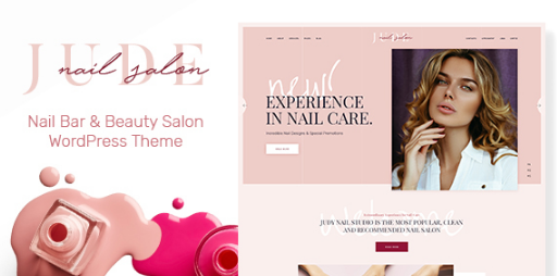Jude - Nail Bar & Beauty Salon WordPress Theme