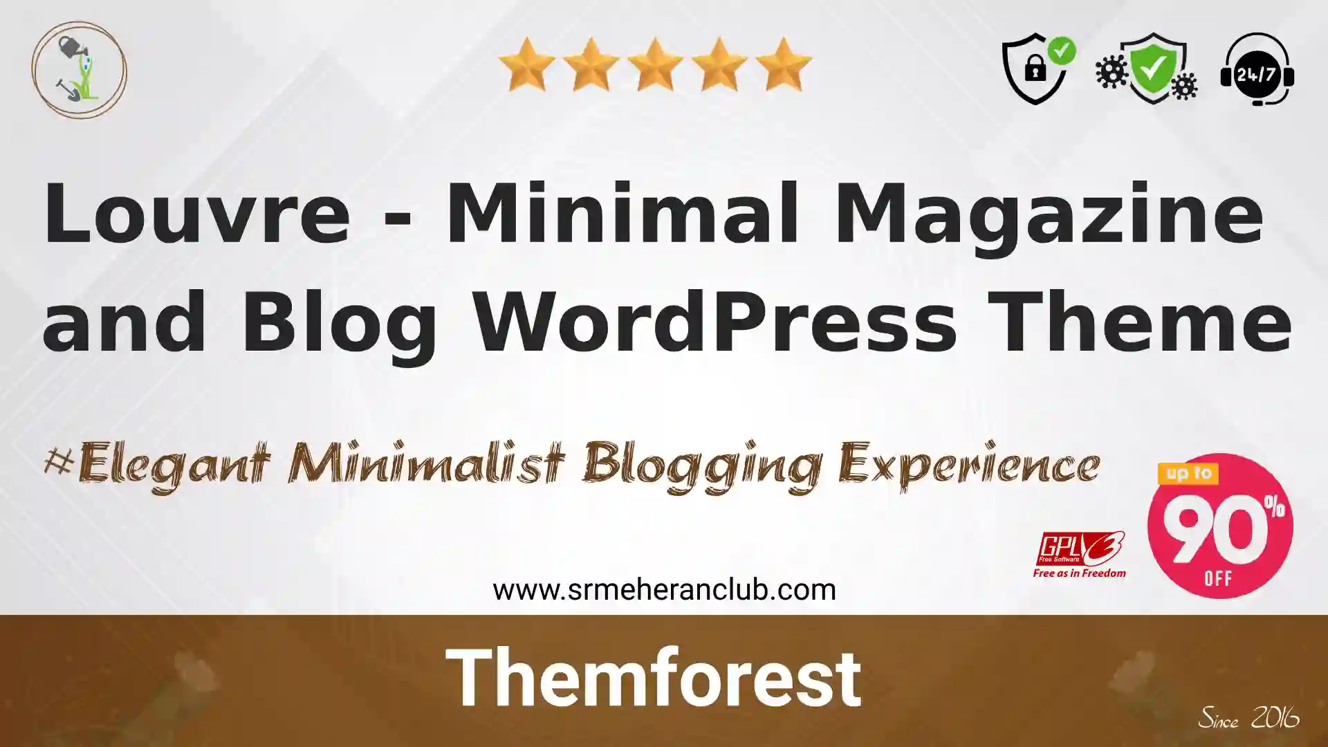 Louvre – Minimal Magazine and Blog WordPress Theme — Theme by Themeforest