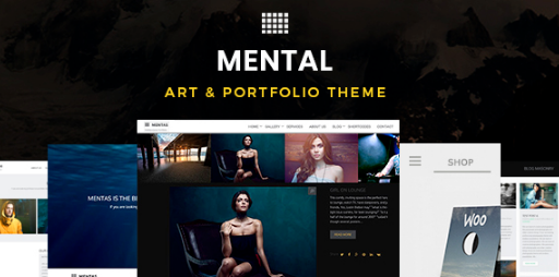 Mental | Art & Portfolio Theme