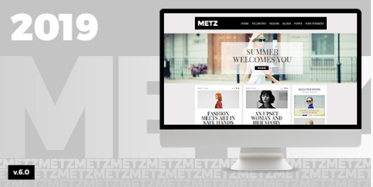 Metz - Editorial Magazine Blog Theme
