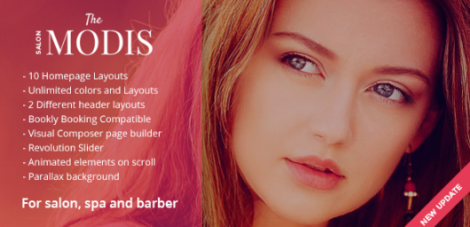 Product Image - Modis – Salon & Barber WordPress Theme 1.2.1 Product Image - Modis – Salon & Barber WordPress Theme 1.2.1