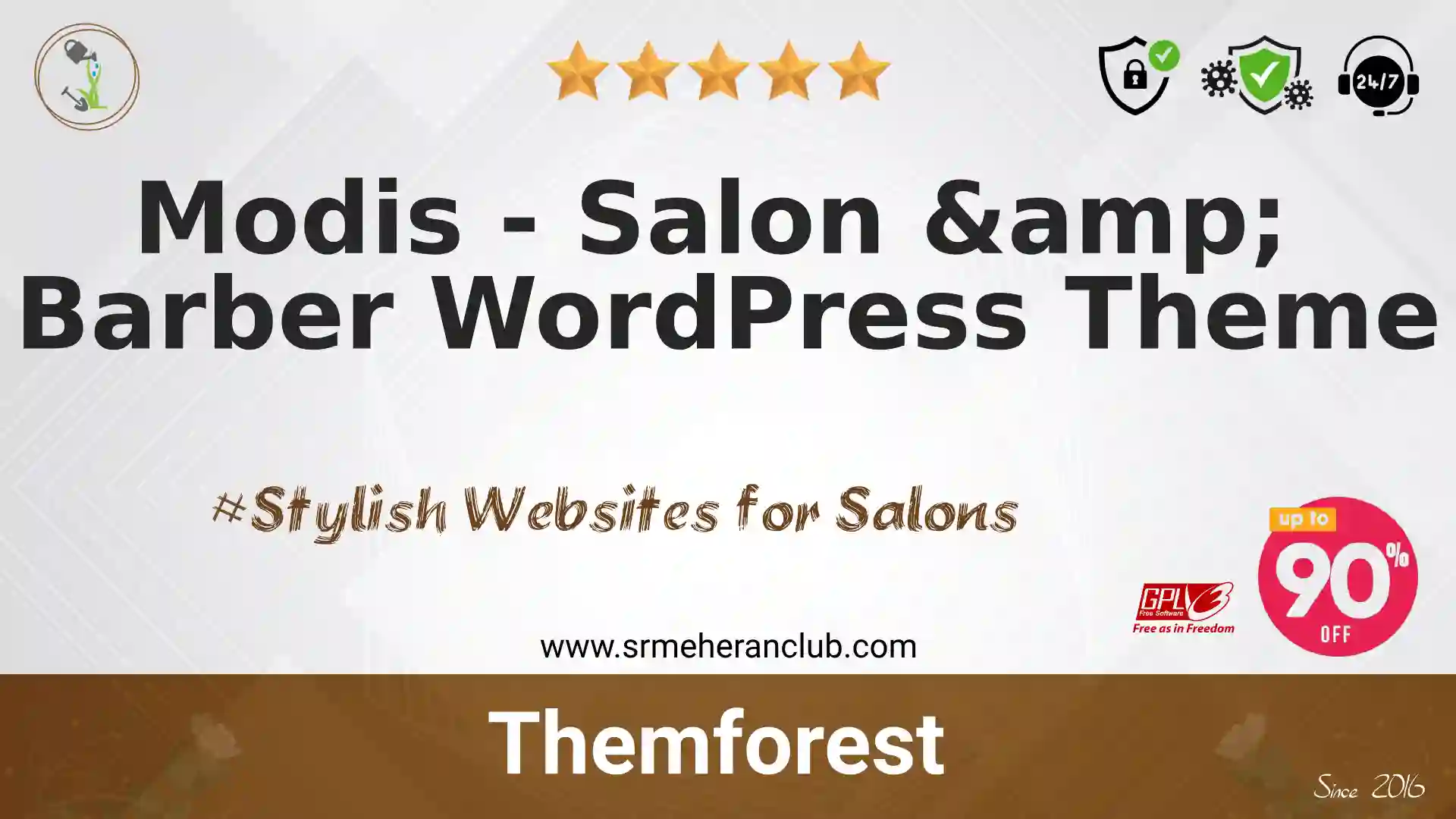Modis – Salon & Barber WordPress Theme — Theme by Themeforest