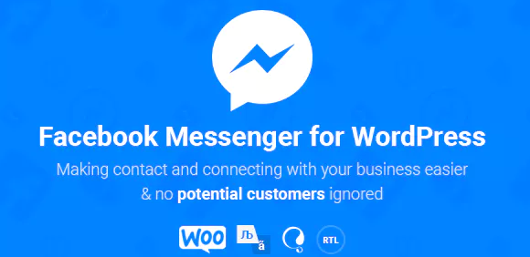 Product Image - NinjaTeam Facebook Messenger for WordPress 2.8