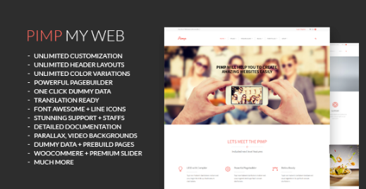 PIMP - Creative MultiPurpose Theme