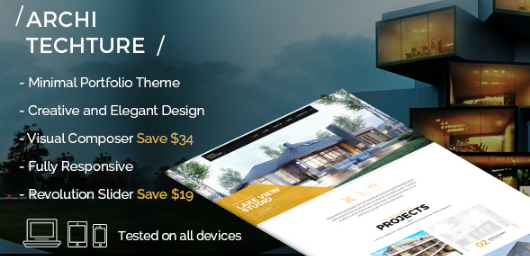 Product Image - Portfolio, Creative, Theme – Architecture 1.1 Product Image - Portfolio, Creative, Theme – Architecture 1.1