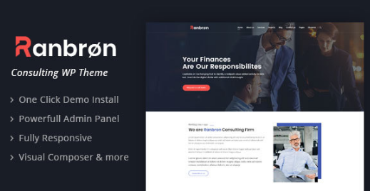 Ranbron - Business and Consulting WordPress Theme