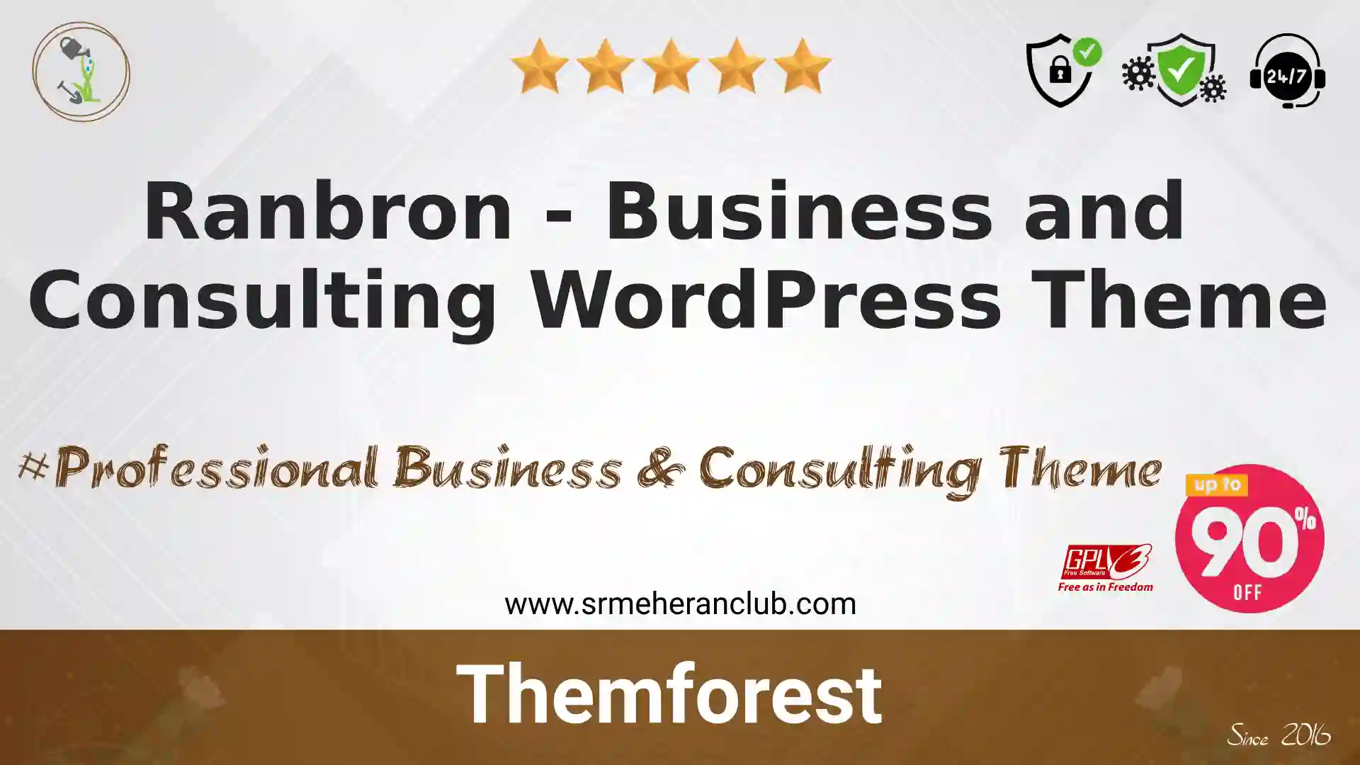 Ranbron – Business and Consulting WordPress Theme — Theme by Themeforest