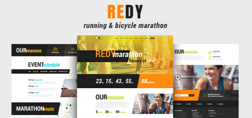 Redy - Marathon & Sports WordPress Theme