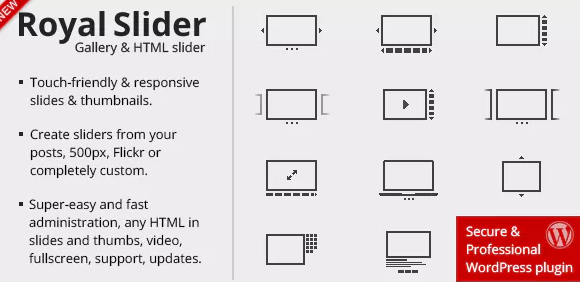 RoyalSlider – Touch Content Slider for WordPress
