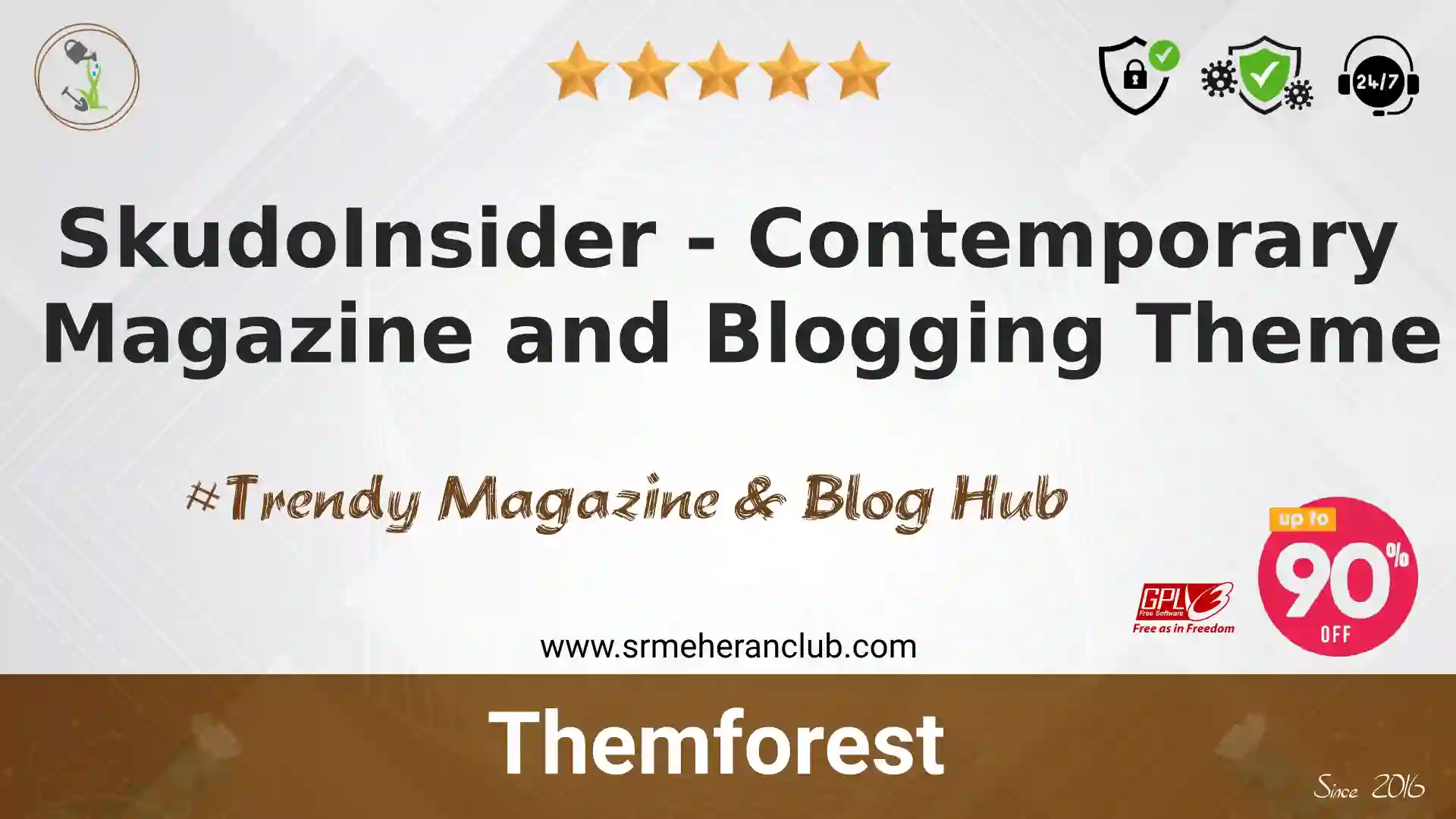 SkudoInsider – Contemporary Magazine and Blogging Theme — Theme by Themeforest