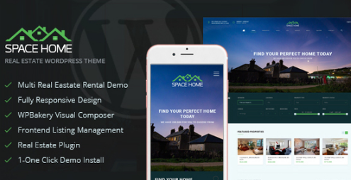 Space Home - Real Estate WordPress Theme