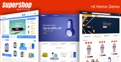 Super Shop - Market Store RTL Responsive WooCommerce