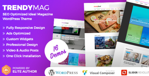TrendyMag - WordPress News Magazine & Blog Theme 1.3