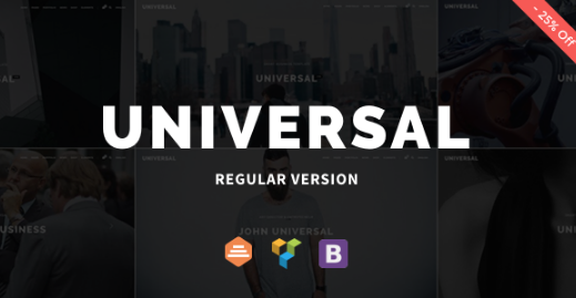 Universal - Corporate WordPress Multi-Concept Theme