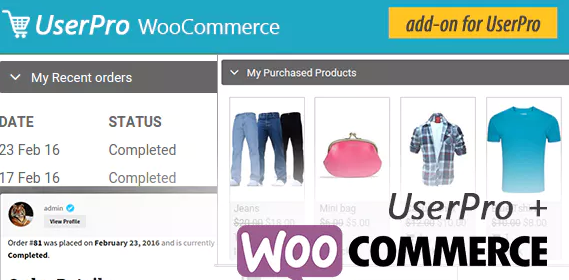 UserPro – WooCommerce Integration