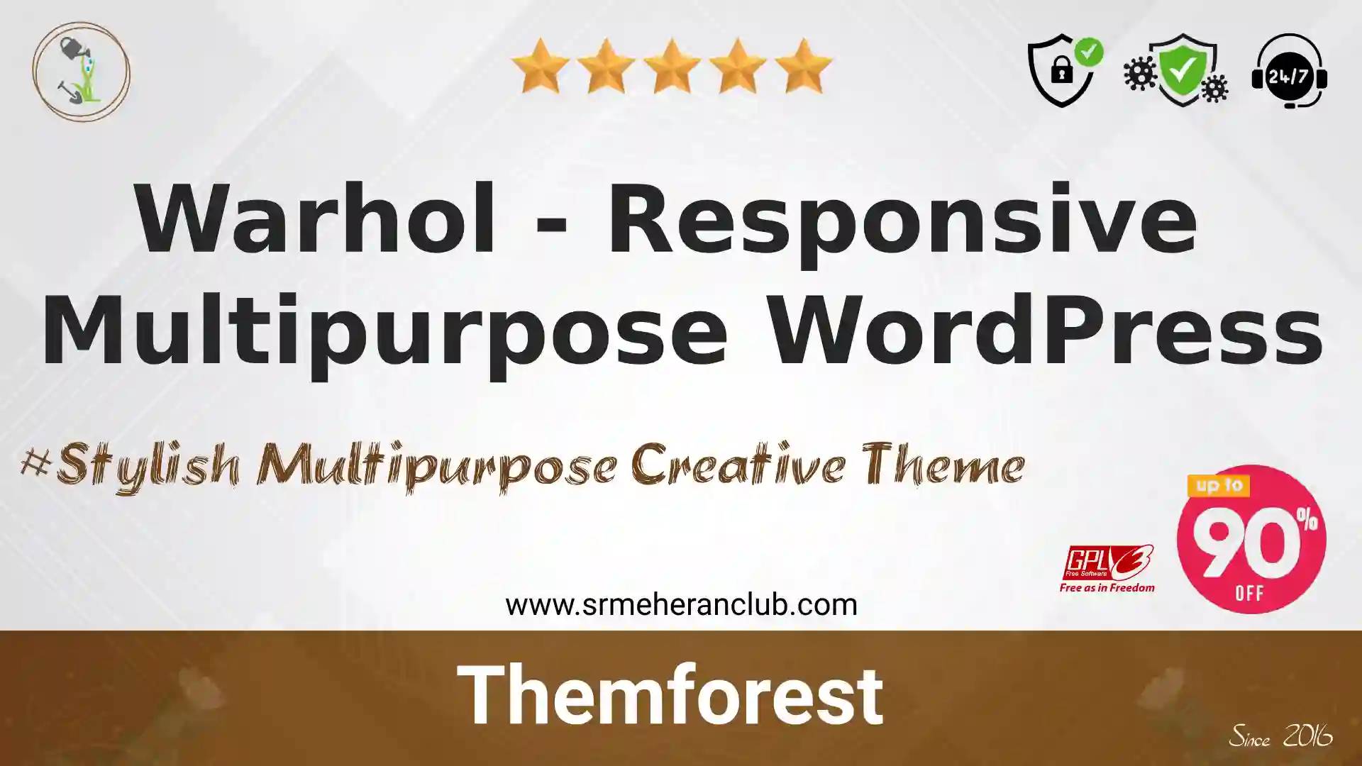 Warhol – Responsive Multipurpose WordPress — Theme by Themeforest
