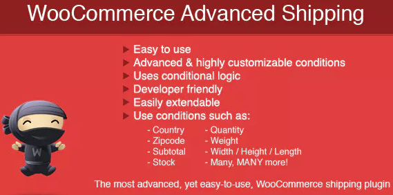 Product Image - WooCommerce Advanced Shipping 1.1.4