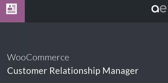 WooCommerce Customer Relationship Manager