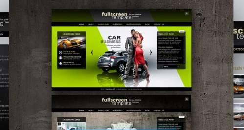 AIT - Fullscreen WordPress Theme