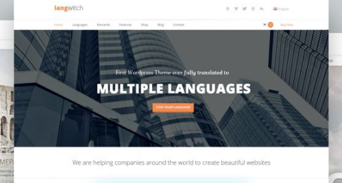 AIT - Langwitch WordPress Theme