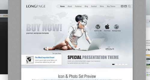 AIT - Longpage WordPress Theme